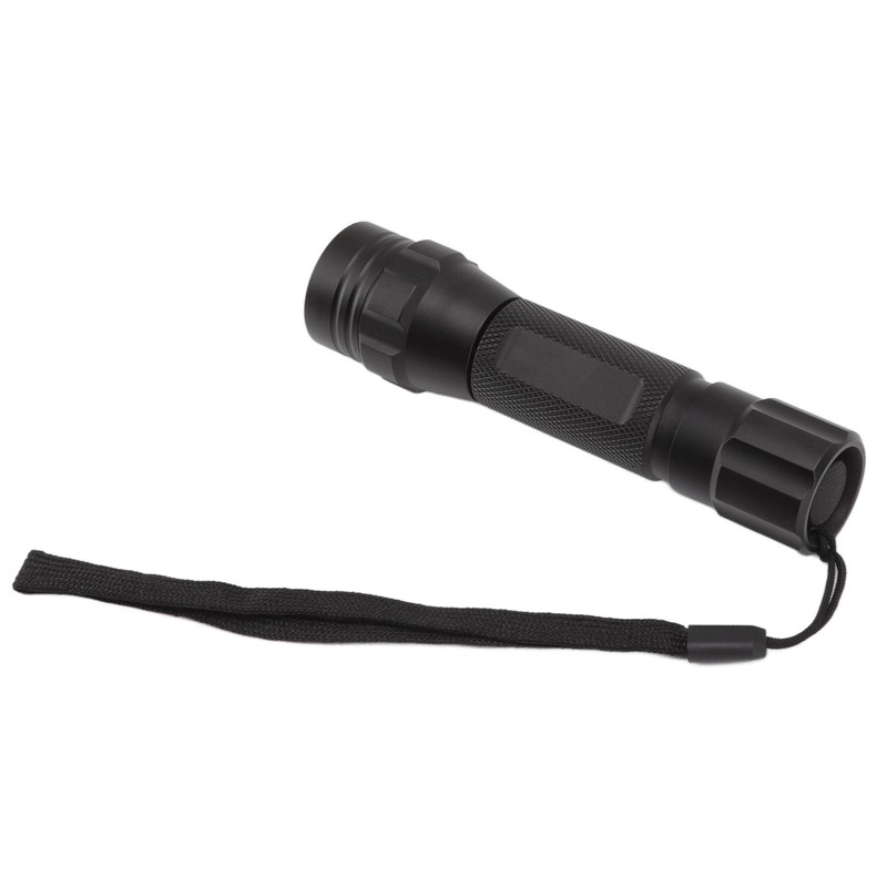 LED Flashlight White Light Battery Powered Aluminium Alloy Retractable Zoom