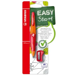 Ergonomic Mechanical Pencil - STABILO EASYergo 3.15 - Right-Handed - Pink/Lilac + Sharpener