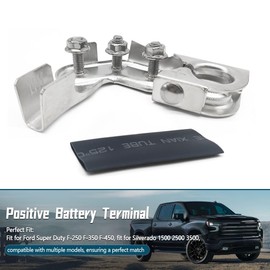 926-603 926603 Positive Battery Terminal Fit for Ford F-250 F-350 F-450 Chevy Silverado 1500 2500 3500 Trucks, with 3 Auxiliary Posts