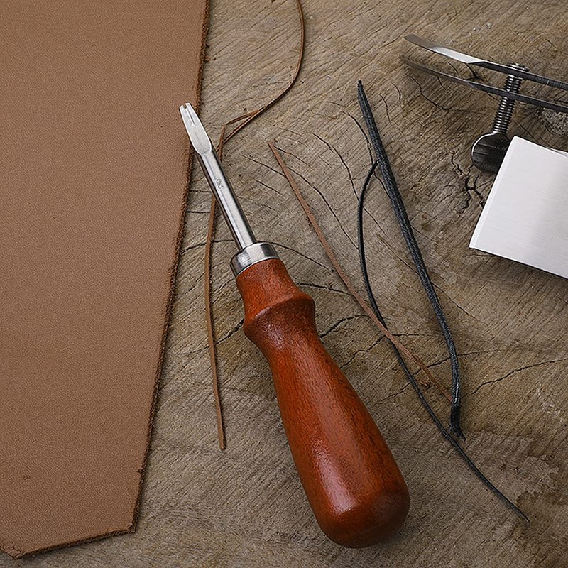 Hemline 1.0mm Leather Craft Tool Stainless Steel Leather Remover Kit