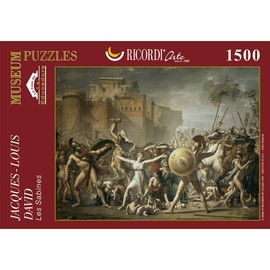 Ricordi, Rompecabezas Rapto de las Sabinas, Jaques Louis David, 26010, 1500 Piezas