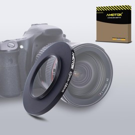 49mm Lens to 58mm Camera Lens Adapter,49mm to 58mm Filter Step-Up Adapter Ring,Compatible All 58mm Filter Accessory