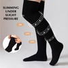 MUNSKT Women Thigh High Socks, Extra Long Cotton Boot Stockings
