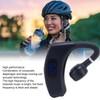 Single Ear Bluetooth Headset BT 5.4 Noise Reduction Long Standby