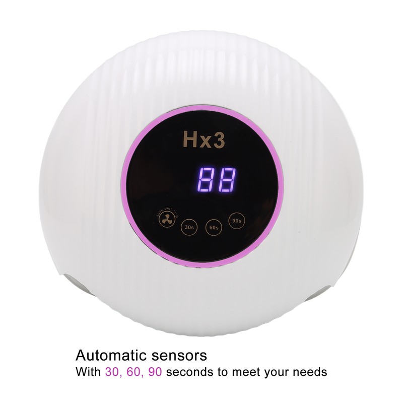 180W UV LED Nail Gel Curing Lamp 3 Time Setting