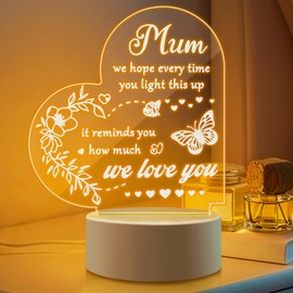AeLion Mothers Day Gifts Mum Present - from Daughter Son, Surprises Mum Birthday Gifts Night Light, Mummy Christmas Gifts, Home Decor Bedside Presents for Mum, Stepmum, Pregnant Mum, New Mum