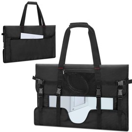 Trunab Portable Travel Bag Compatible with Starlink Gen 3, Large Pocket for Router, Adapter, Cables, Fits for Camping, Outdoor, RV Trip