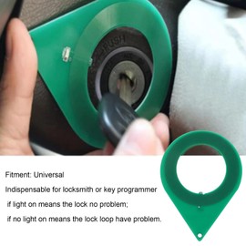 OBD2 Auto Lock Inspection Loop, Universal ABS Green Checker Auto Lock Check Tool for Locksmith Key Programmer