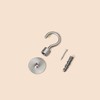 Relight Hook Up Ceiling Hook Brass Satin Nickel - Pack