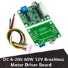 Snblzhef Brushless Motor Speed Controller DC 6-20V 60W 12V, BLDC