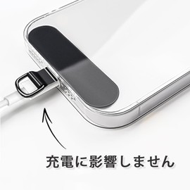 Deear Smartphone Strap Holder, Metal Strap Holder, Smart Phone Accessories, Thin, Smartphone DIY, Ultra Thin 0.008 inch (0.2 mm), Round Corner Design, No Floatation and Bend Design, Load Capacity Up