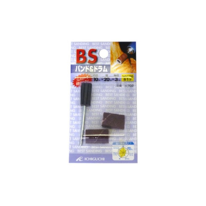 Ichiguchi BS Band & Drum 10X20X3 60/120 70702