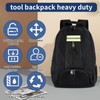 Tool Backpack Heavy Duty,1680D Implements Carrier for Electrician,Havc Tool Bag