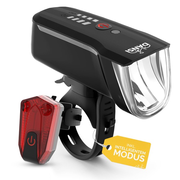 DANSI LED Bicycle Light Set – StVZO Approved Bicycle Light
