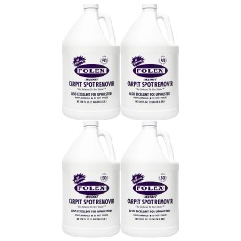 4 Pack Folex Instant Carpet Spot Remover, 128 oz - Removes Pet Accidents, Grease