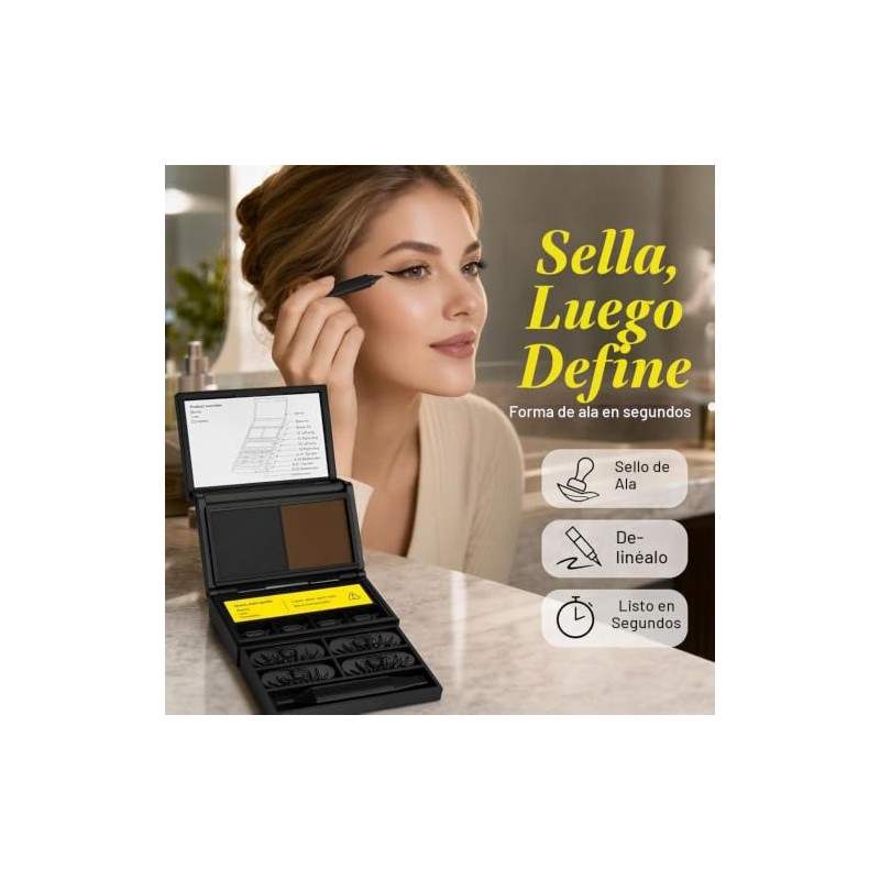 Kit 3 en 1 de delineador de ojos y sello