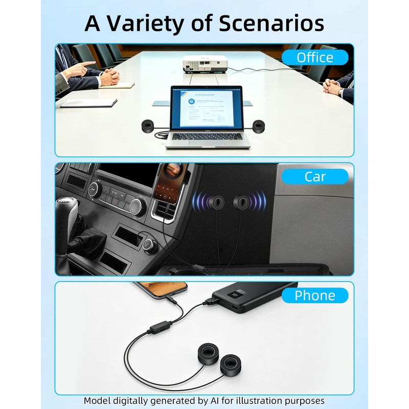 YANBORONSN MINI Computer Speaker for Desktop,6W 3.5MM Small PC Speaker,MINI