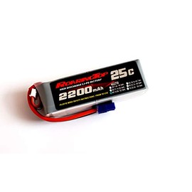 RoaringTop LiPo Battery Pack 25C 2200mAh 4S 14.8V with EC3 Plug for RC Car Boat Truck Heli Airplane