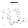 Ancable Motorcycle Reflector Set with T-Bracket and 3 Pieces 96