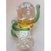 It's Ridic! AAA k9 Crystal Monkey Figurine- Green
