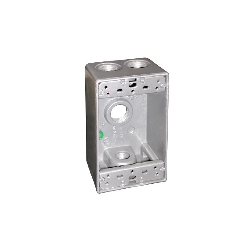 Preferred Industries Aluminum Single Gang Weatherproof Box
