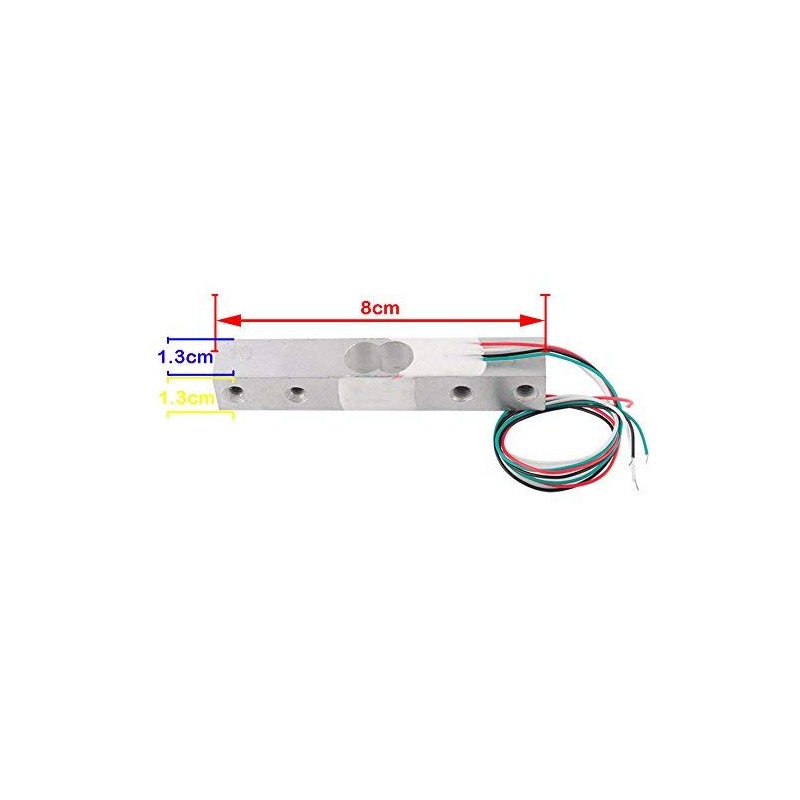 Stemedu HX711 Load Cell 1 kg Weight Sensor Electronic Scales