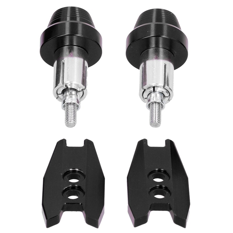 Motorcycle Handlebar Guard Carbon Fiber Style Aluminium Alloy Universal 22mm/0.87inBlack