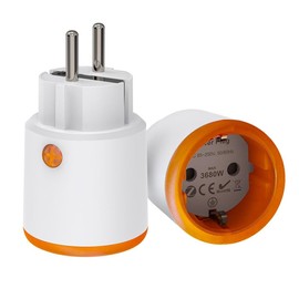 Carehabi Zigbee Socket, Intelligent Outdoor Socket IP44, Intelligent Socket with Consumption Measurement