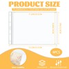 Modixun 4 Pack Heavy Duty Sheet Protectors 8.5 x 11