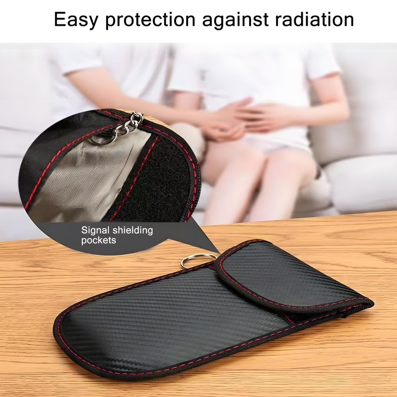 Faraday Pouch for Car Keys – 2 Pack Signal Blocking