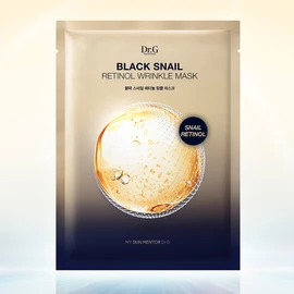 Dr.G Black Snail Retinol Wrinkle Mask 4P (+1P Set) - 4P (+1P Set)