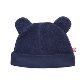 Zutano Gorro de forro polar unisex para bebés y niñas, Azul marino, 24 meses