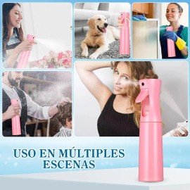 Kit 12 Piezas Peines Cepillos Atomizador Y Pinzas Cabello                                                                                             