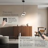 FIMEI LED Saturn Pendant Lights, 3000-6000K Dimmable Adjustable Hanging Chandelier