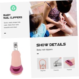 SAFIGLE Nail Care Kit Portable Grooming Set Clippers Scissors and Tweezer for Newborns and Toddlers Safe and Nail Trimming