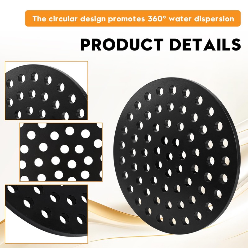 6.5" Cast Iron Drain Cover - Round Replacement Floor Drain