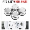 RhinoTuning 4Pcs 3 1/4 Center caps for Weld Racing Wheel