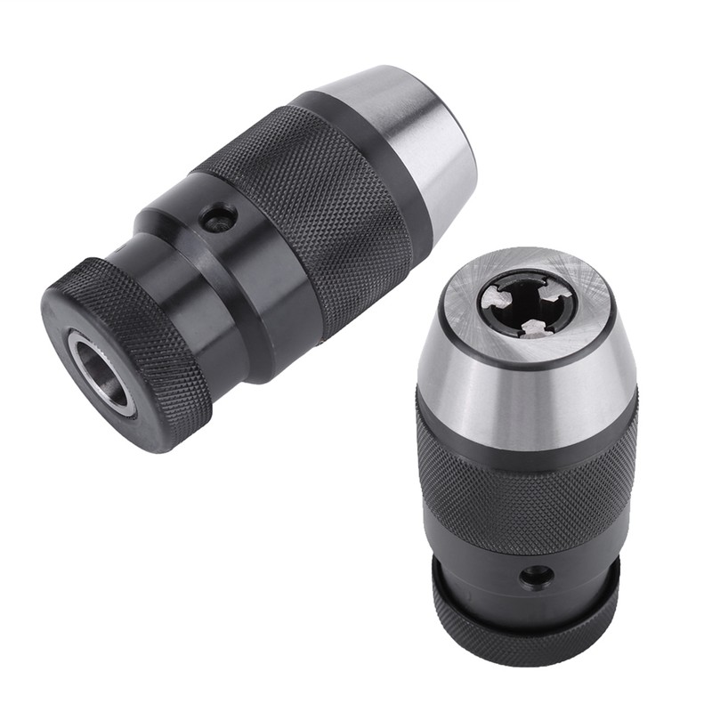 1pc 0-13mm 1/2" Steel Self tightening Keyless B16 Chuck for