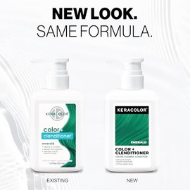 KeraColor COLOR + CONDITIONER CLENDITIONER EMERALD 12OZ