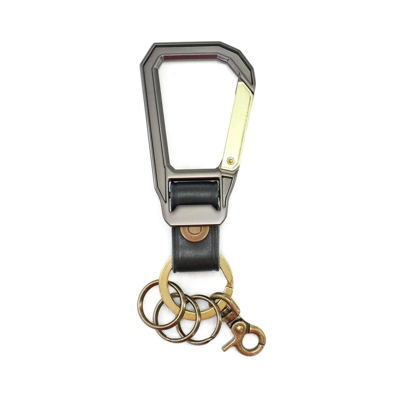 Masterpiece Carabiner Men's Key Chain, Black