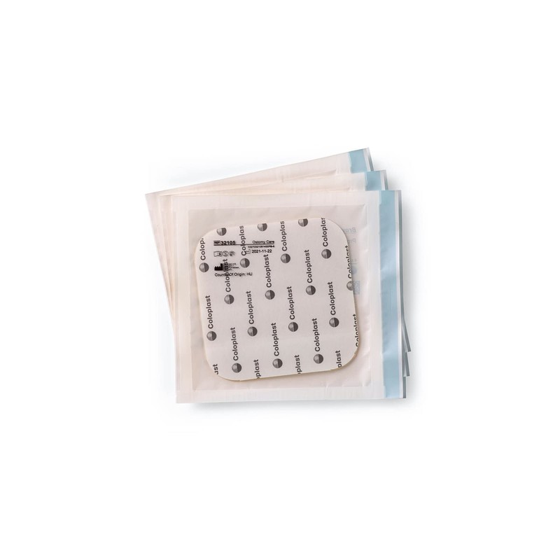 Brava Stoma Skin Protective Sheet, Skin Barrier, 4 x 4