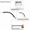 Eyeglass End Tips, Silicone Anti-Slip Elastic Comfort Glasses Retainers, Eyeglass