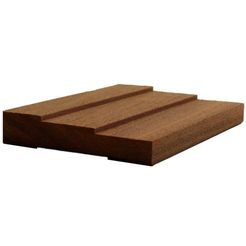 EWCA35 Contemporary 3-1/2" Wide x 3/4" Stepped Casing. Unfinished Trim,