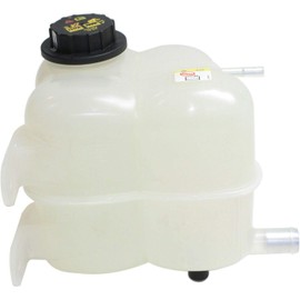 DAT AUTO PARTS Coolant Recovery Bottle Tank with Cap Replacement for 02-05 Ford Explorer FO3014124 3L2Z8A080AA-PFM