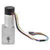 DC Worm Gear Motor 15mm Double Shaft Speed Reduction Drive