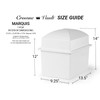 Crowne Vault Recycled Urn Vault for Underground Burial | Holds