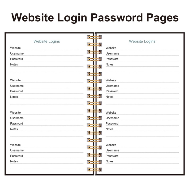 Address Book with Alphabetical Tabs - Telephone & Address Book