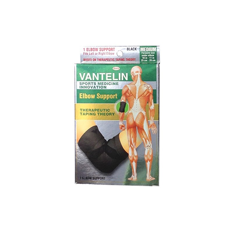 Kowa Vantelin Elbow Support, Black, Medium