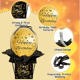 Birthday Money Box, Funny Money Box Cash Gift Pull Kit, Happy Birthday Surprise Set, Money Gift Ideas Novelty for Women Men Best Friend Birthday Decorations