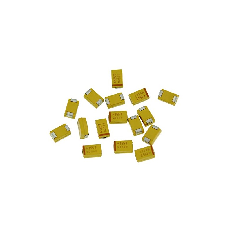 20x Tantalum Capacitor SMD 1,5µF 50V 125°C ; Size D